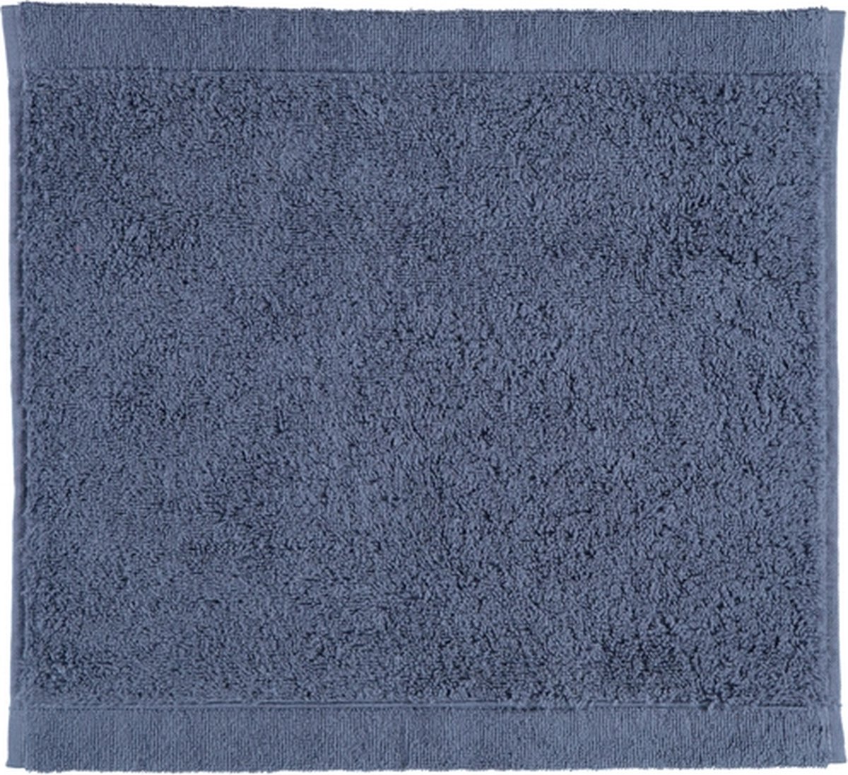 Cawö Lifestyle Uni Gezichtsdoekje - Nachtblau 30x30