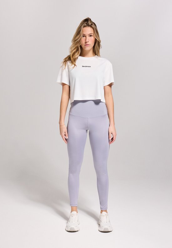 Redmax Sportlegging Dames - Perfect RMXBelle - Fitness Legging - Geschikt voor Fitness en Yoga - Corrigerend - Dry-Cool - Lila - M van Merkloos — afbeelding 2