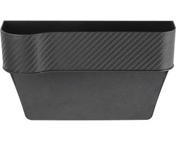 Autostoel Organizer - Opbergbox - voor autostoeltjes box - Opbergbox voor Auto - Car Seat StorageBox - Stijlvol - Zwart - box voor opslag van mobiele telefoon, sleutels, munten, bril - Auto Opbergbox