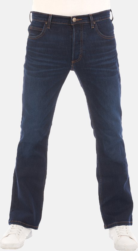 Lee Heren Jeans Broeken Denver bootcut Fit Blauw Volwassenen Denim Jeansbroek
