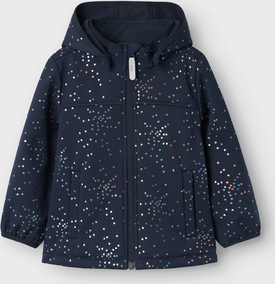 NAME IT - NMFMALTA05 SOFTSHELL JACKET FOIL FO - Meisjes - Buitenjassen - maat 128