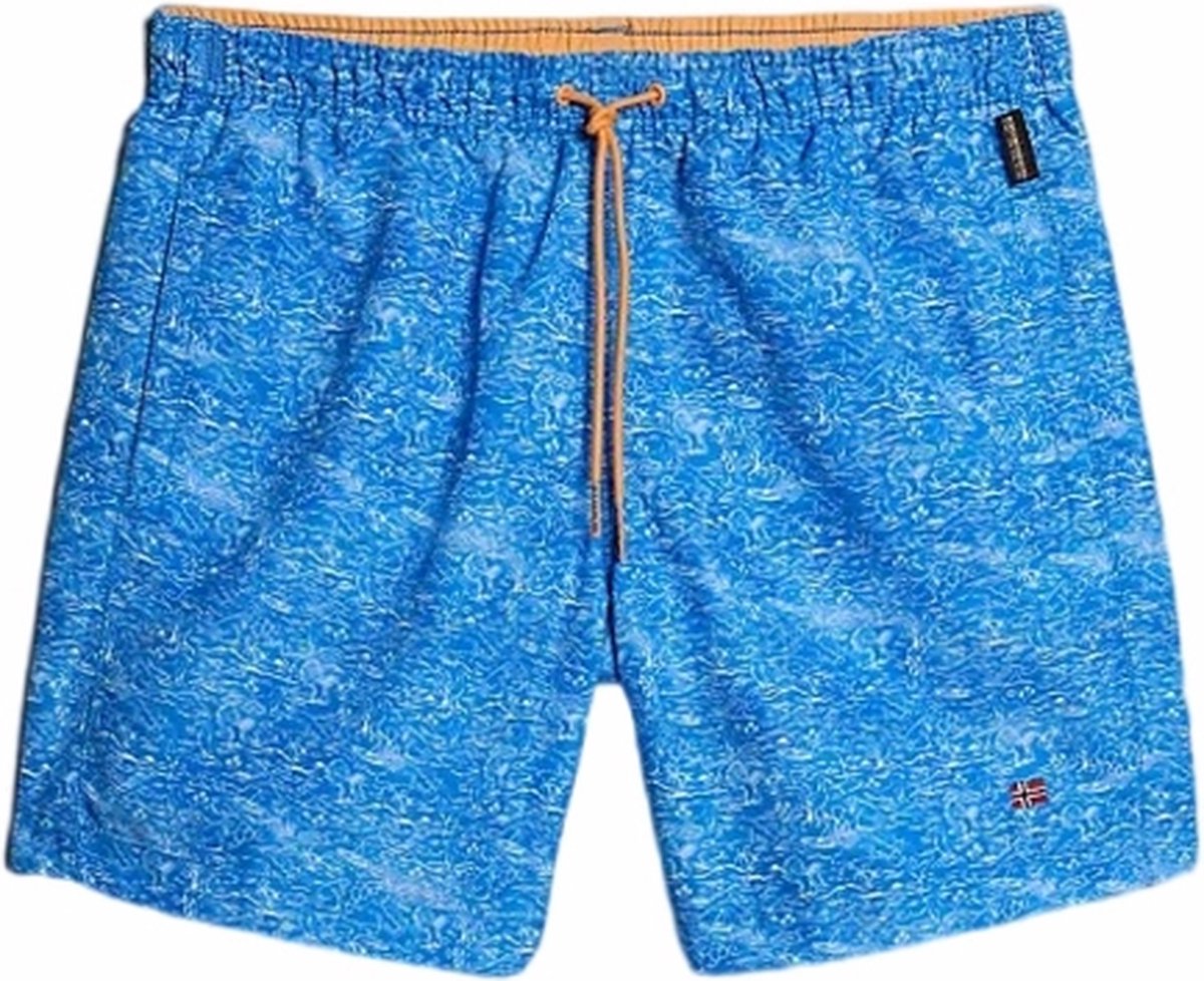 Zwemshort Napapijri Men V-Vail 1 Animals AOP-S Blauw