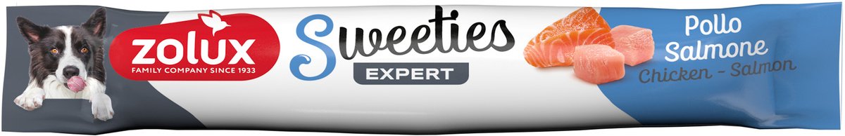 Zolux Creamy Stick - Romige Hondensnack Zalm & Kip - 14g Natuurlijke Honden Traktatie