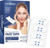 By Barkhuis Facial Tape - Face Tape - Ruban anti-rides - ruban lifting - rides du ruban facial - autocollants lifting - 60 pièces