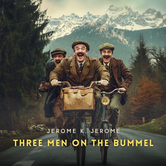 Three Men on The Bummel - cover