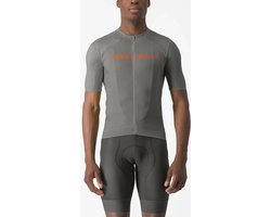 Castelli Prologo Lite Korte Mouw Wielertrui Grijs S Man