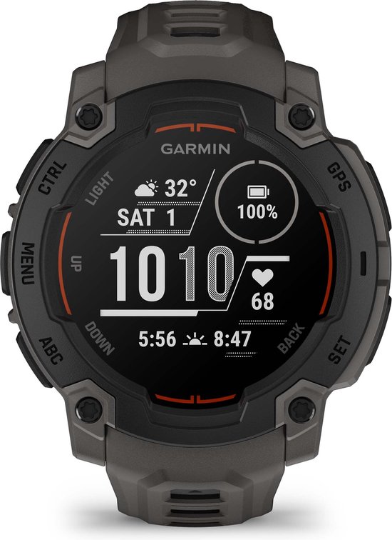 Garmin Instinct E 45mm Zwart/Grijs