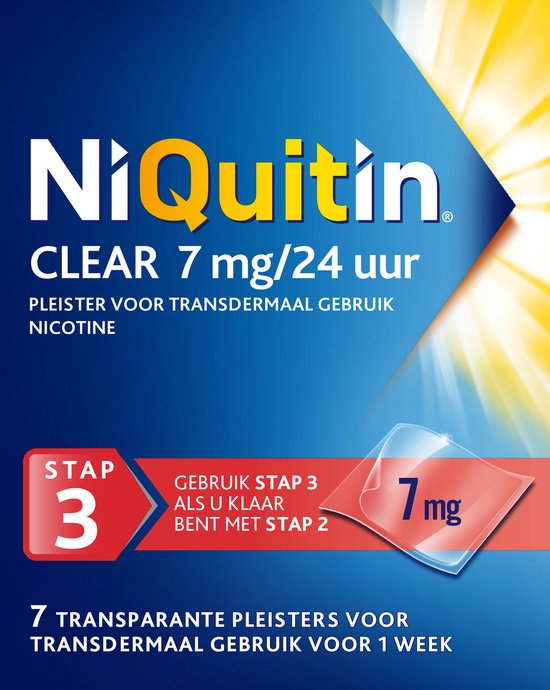 Niquitin Clear Nicotinepleisters