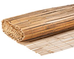 Gespleten bamboemat 150 x 500 cm