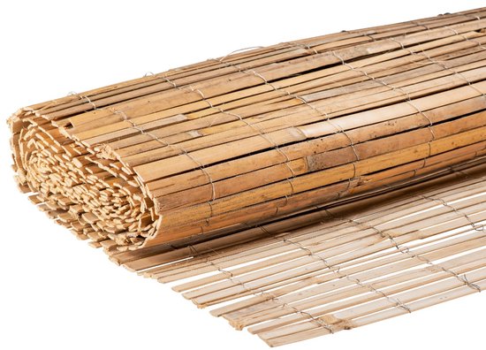 Gespleten bamboemat – 150 x 500 cm