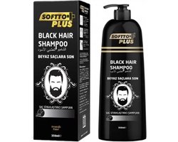 Softto Plus - Black Hair Shampoo -350 ml