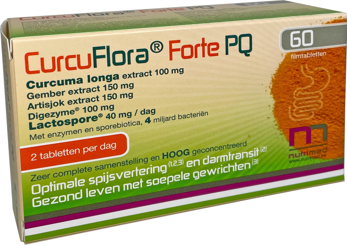 CurcuFlora Forte PQ 60 tabletten