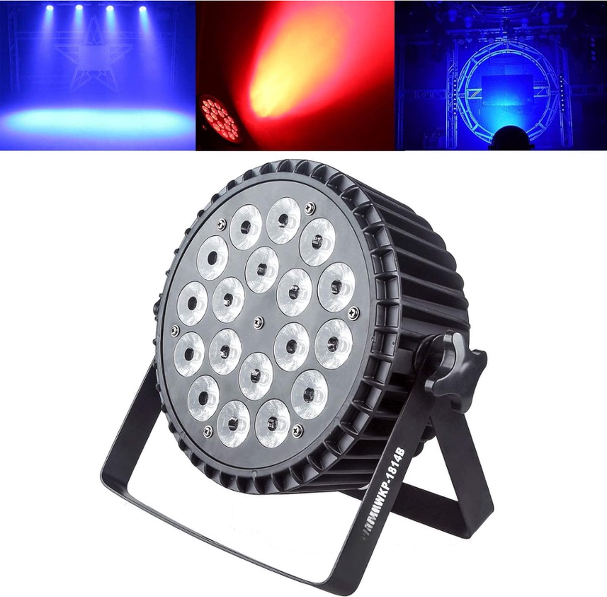 Projecteur PAR XXL à LED RGBW 4-EN-1 - BIGPAR-16RGBW4WWCW : Projecteur Par LED sur Sparklers Club