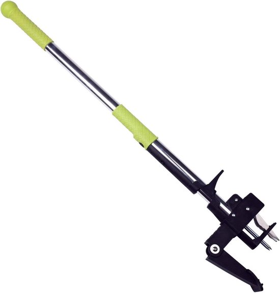 Winslow & Ross Weed Puller with Stainless Steel 4 Claw and Foot Pedal, Telescopic Dandelions, Root Remover, Standing Manual Weed Tool for Garden Lawn (100cm
