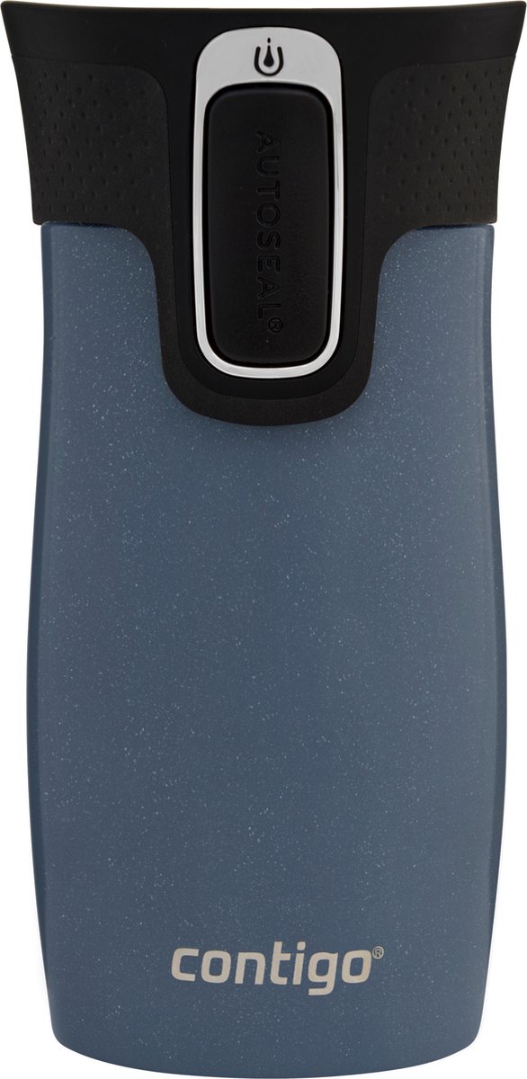 Contigo West Loop Mini Autoseal thermosbeker - Lakeside - roestvrijstalen isoleerbeker, koffiebeker-to-go, BPA-vrij, lekvrije beker-to-go met Easy-Clean-deksel, houdt tot 6 uur warm, 300 ml