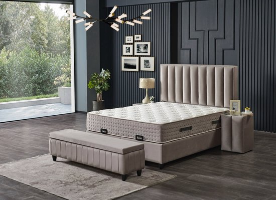 Nessa - Opbergruimte Boxspring Marina- 120x200 - Velvet - Nessa® - €999,00