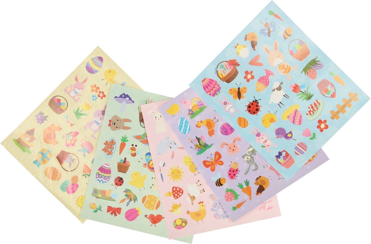 64 stuks stickers voor kunstgalerieën, scrapbookin... - Vicedeal