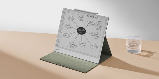 Boox Note Max Luxe Magnetische Standcover Beschermhoes - Zwart van BOOX — afbeelding 3