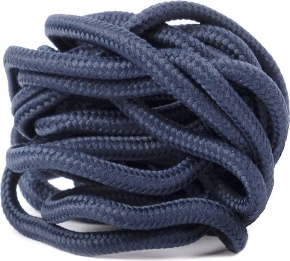 CHPN - Veters - Schoenveters - Donkerblauwe veters - Sneakerveter - Schoenaccessoire - Blauw - 120CM - 1 paar - Ronde veters