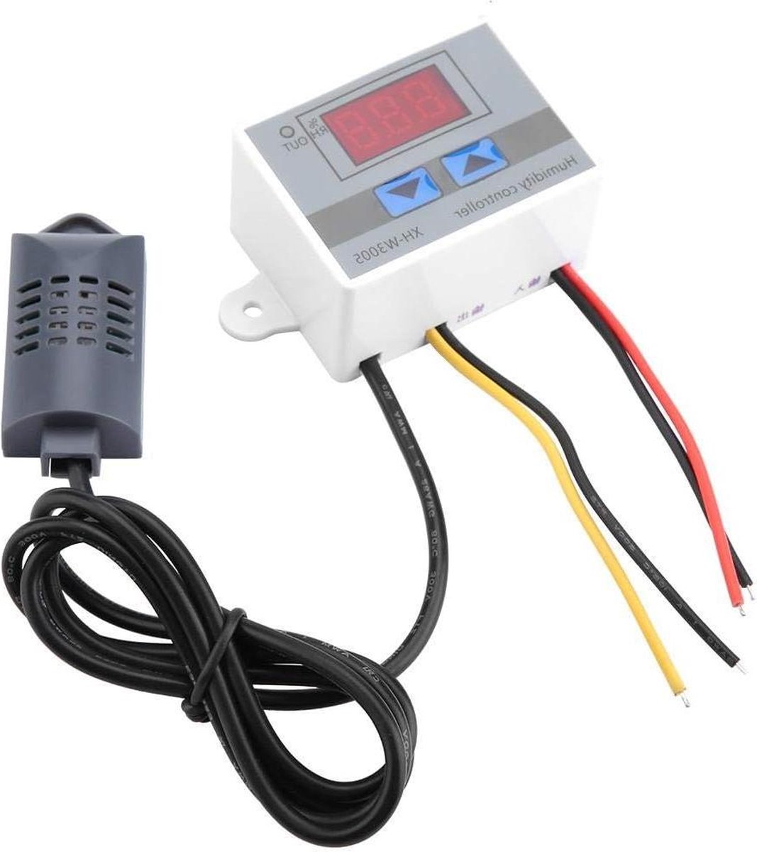 Hoge nauwkeurigheid XH-W3005 vochtigheidssensor schakelaar controller 0-99% RH (220V) - HTML inhoud nodig .