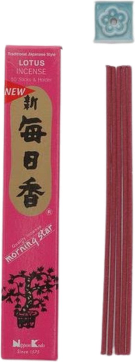 Yogi & Yogini naturals Wierook Morning Star Lotus - Nippon Kodo - 50 stuks