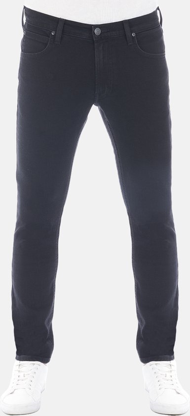 Lee Heren Jeans Broeken Luke Slim Tapered tapered Fit Zwart Volwassenen Denim Jeansbroek
