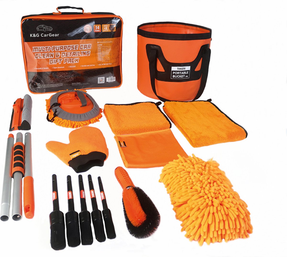 Klei Bar Auto Detailing Klei - ClayBars Magic Clay Bar Kit, Premium 4Block x100g Mild Grade Auto Klei Bar met Wassen en Adsorptie Capaciteit voor Glas, Voertuigen en nog veel meer Schoonmaken