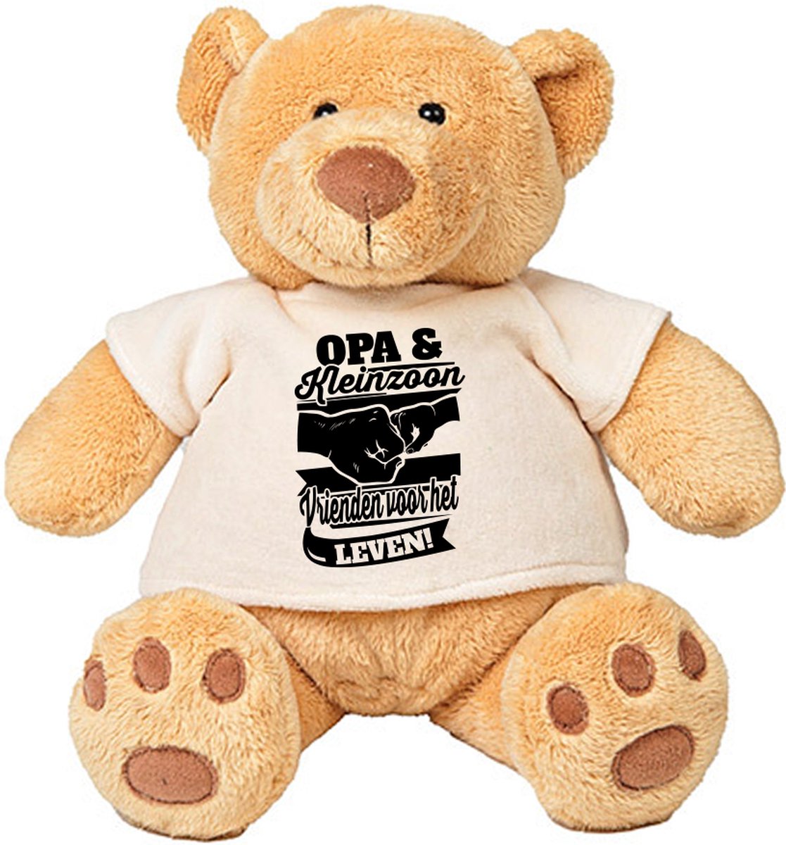 Teddy Beer Opa & kleinzoon - familie - vaderdag - zoon - vrienden - knuffel