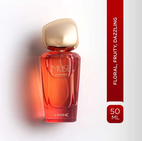 Imprime Muse Edp Damesparfum 50ml | Bloemig, Fruitig | Zwarte bes, lavendel, jasmijn, vanille, muskus, amber