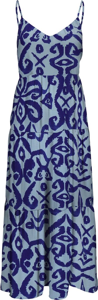ONLY - ONLALMA LIFE POLY STRAP LONG DRESS AOP - Dames - Maxi jurken
