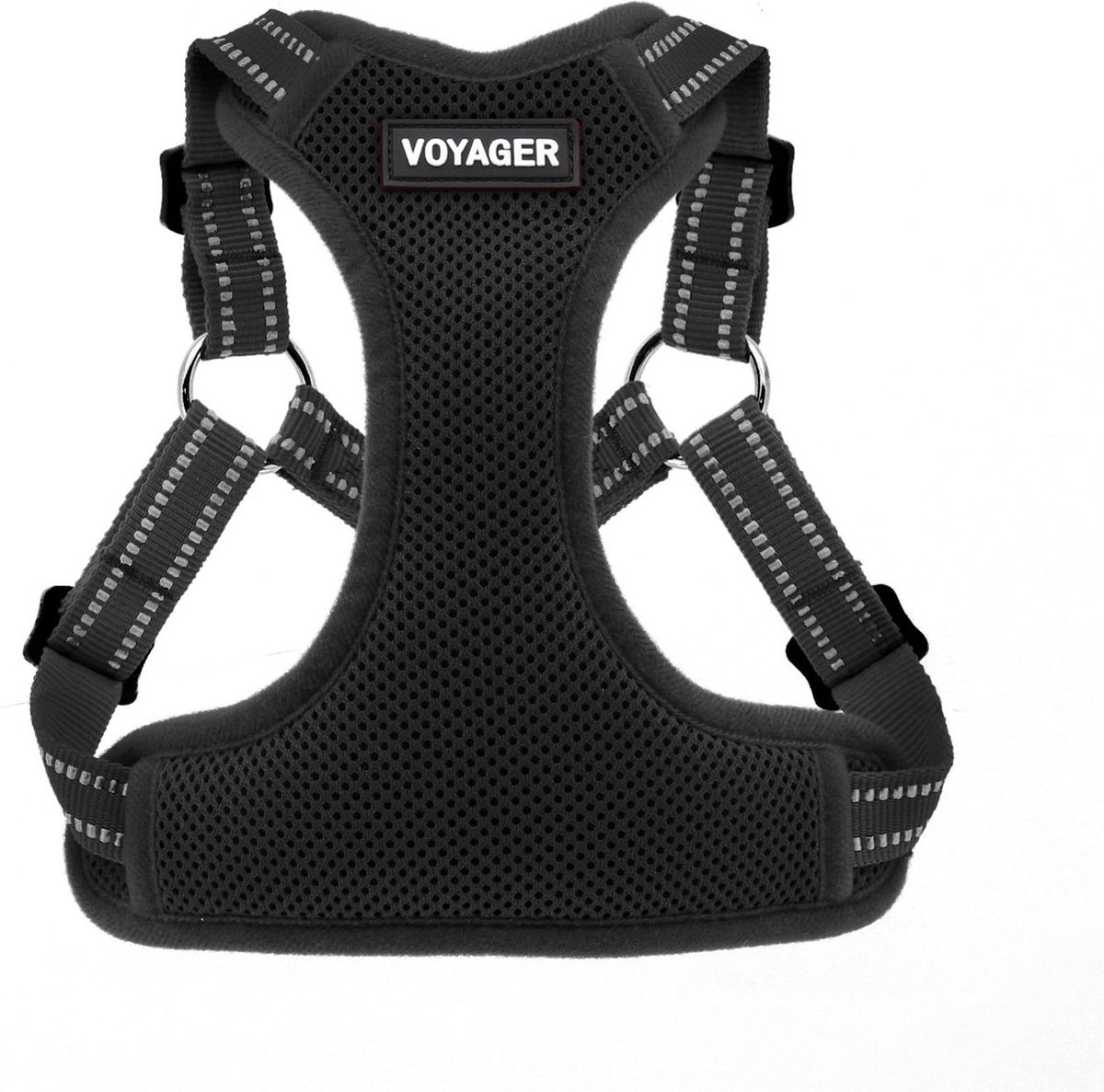 Best Pet Supplies Voyager Hondentuig Zwart XL