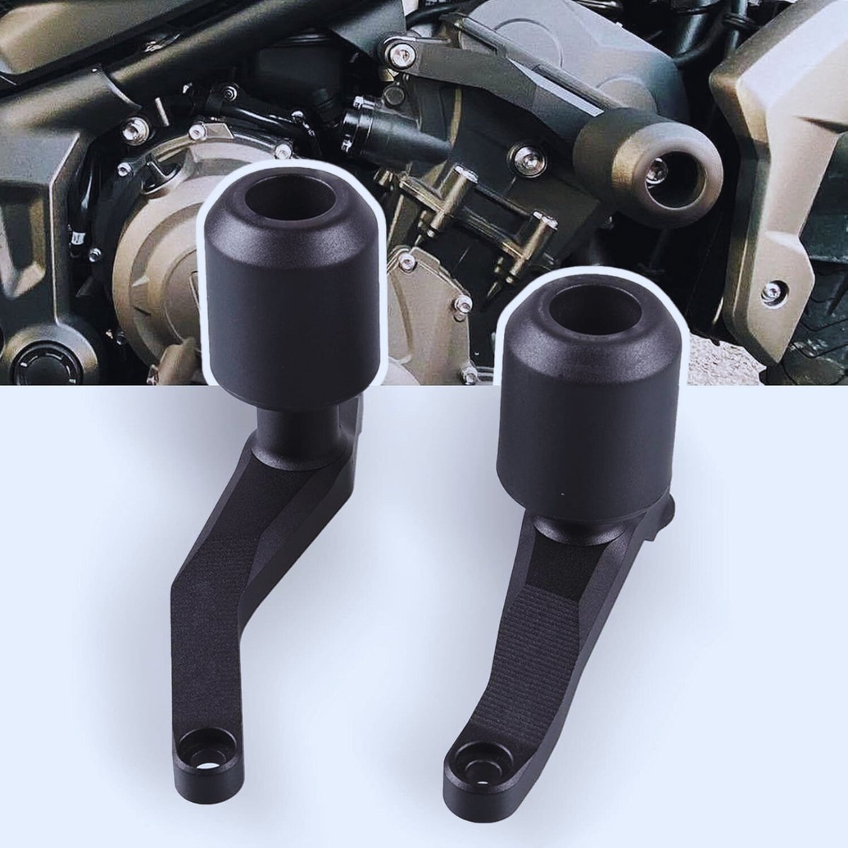 Motorfiets Valbescherming Crashpads En Frame Sliders Voor Trident 660 En Tiger Sport 660 (2021-2022)