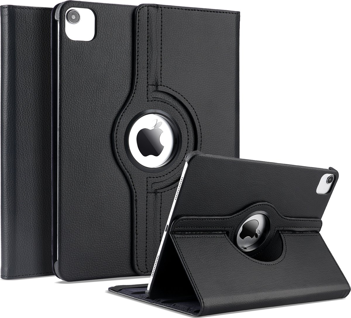 Podec - 360° PU Leather Tablet Case voor iPad Air 2024 M2 (11 inch) – Premium Bescherming en Flexibiliteit