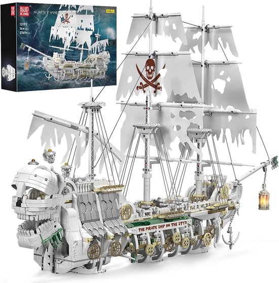 Mouldking 13193 - Piratenschip STYX - bouwset - 3769 onderdelen - statisch - bouwpakket - Past op alle bekende merken