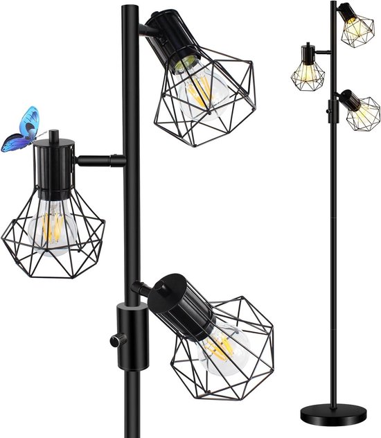 Vloerlamp 3L molecule mix glass - Gratis thuisbezorgd - Houten Meubel