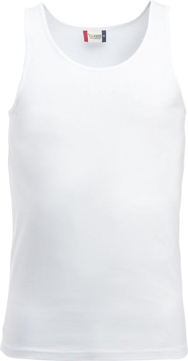 Clique Classic Tanktop 029367 - Wit - 3XL