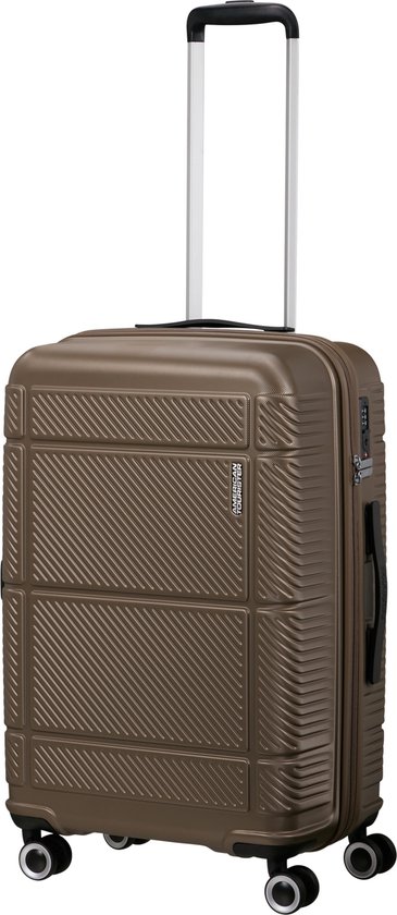 American Tourister Koffer -Speedplay spinner (4 wiel) 66/24 TSA - Pearl - 3.5 kg - 65 l