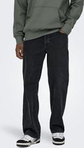 ONLY & SONS- ONSFADE LOOSE WB 6778 TAI DNM NOOS - Heren - Jeans