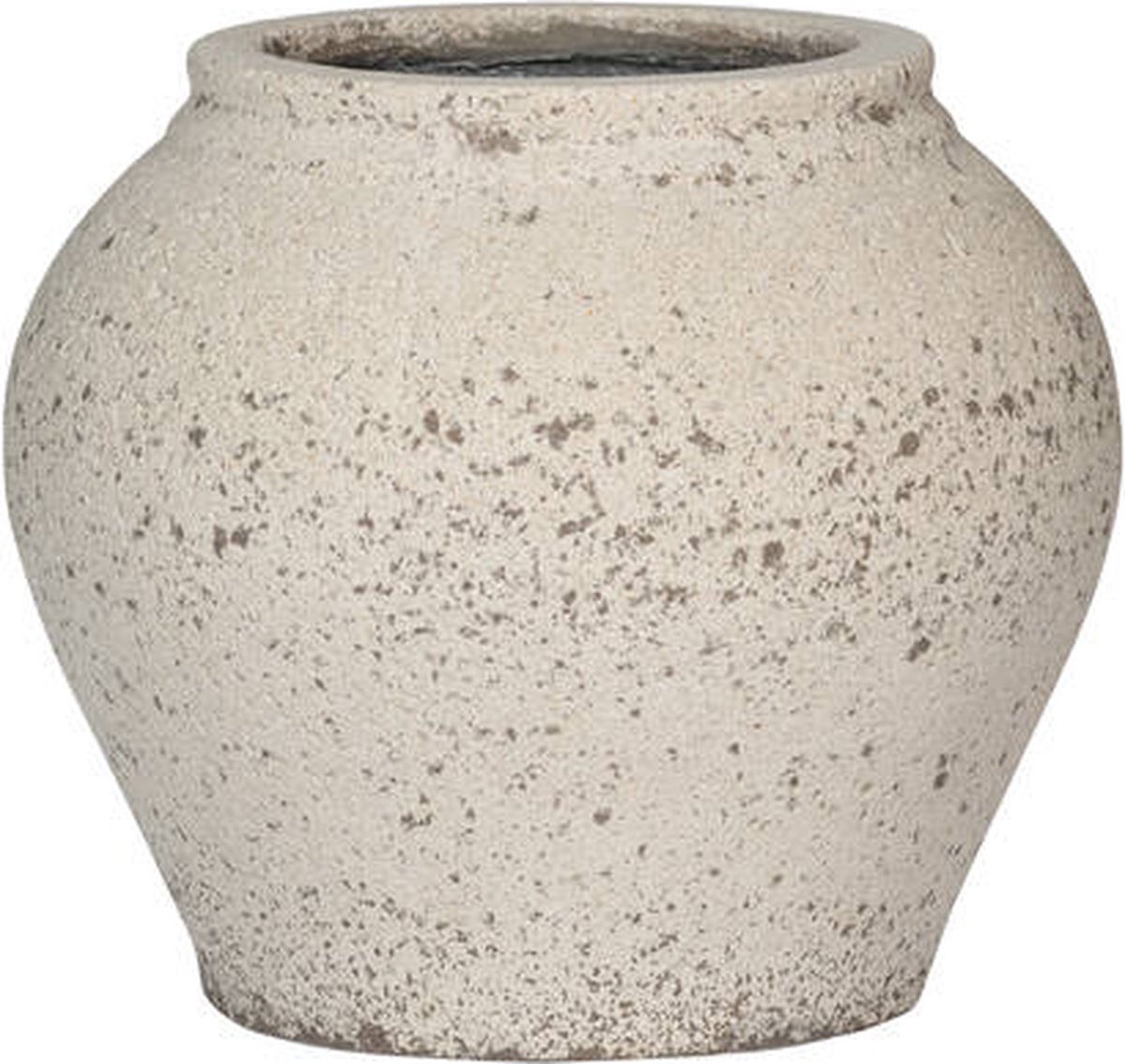 Pottery Pots - Plantenbak Zeus S - Ø37cm x H32cm - Indoor en Outdoor - Chalk White
