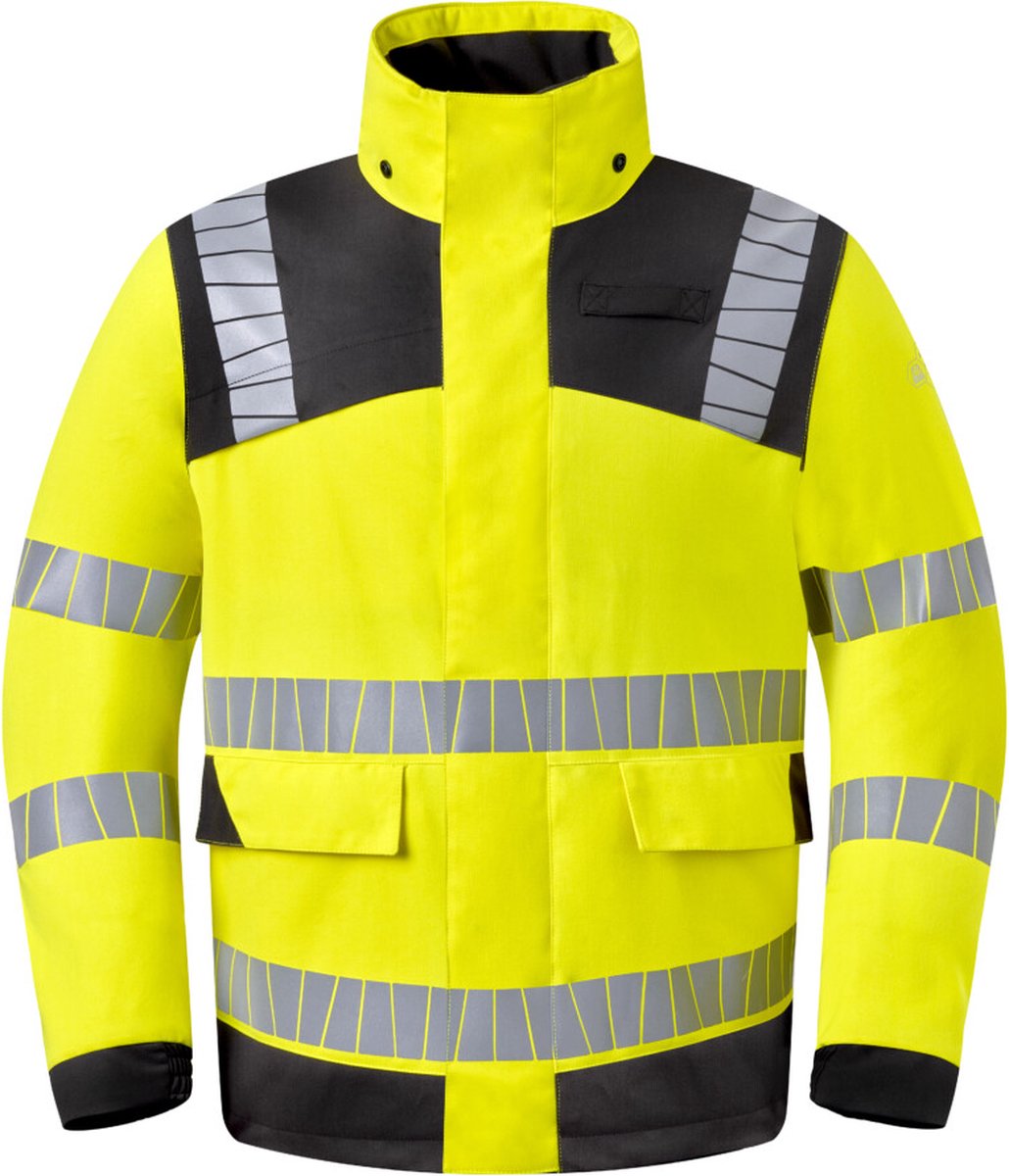 HAVEP Parka High Vis 50423 - Fluo Geel/Charcoal - S