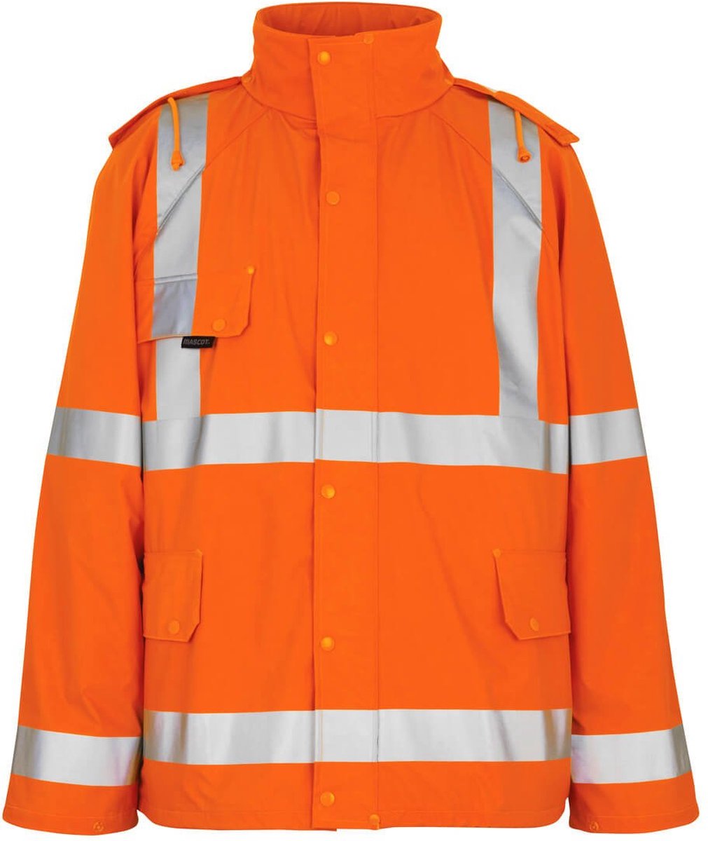 Mascot Safe Aqua Regenjas 50101-814 - Hi-Vis oranje - XS