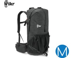Hikr® Backpack 40 liter - Maat M - 45 liter - Wandelrugzak - Reisrugzak - Premium Lichtgewicht - Waterdicht - Trekkersrugzak - Trekrugzak - Heren & Dames - Trekking & reis rugzak - Rugtas 40L