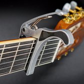 Universele Capo - Zilver - Capo Akoestische / Klassieke / Elektrische gitaar - Capo Gitaar klem