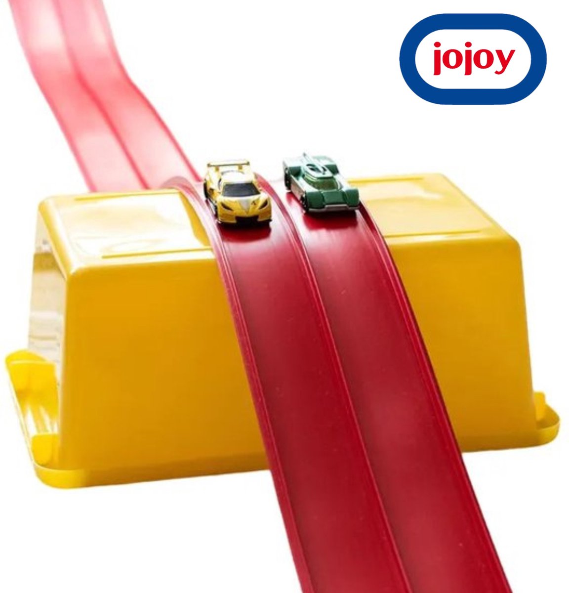 Lipstore Piste de Course Flexible DIY Pistes de Course Longues Voitures Portables Pistes Flex Voiture Rampe Jouet pour Enfants Cadeau d'Anniversaire Garçons Filles 3+ Ans 5m