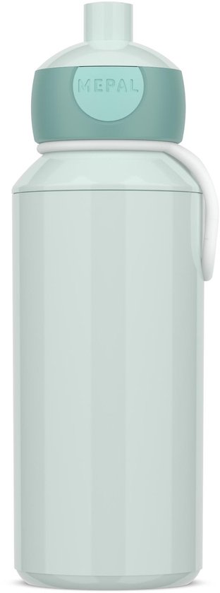 Gourde pop-up Mepal Campus - 400 ml - Fermeture hermétique - Gobelet pour enfant - Menthe Cool