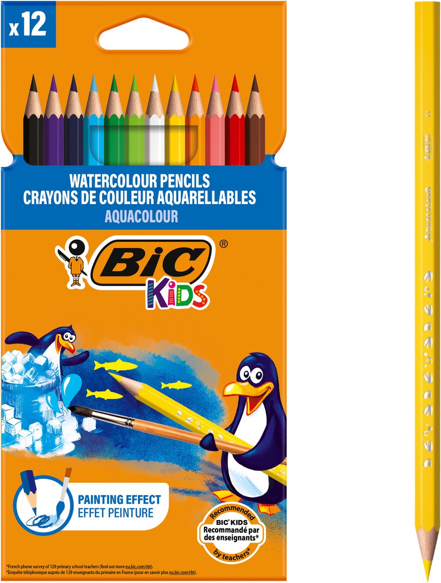 Bic Kids aquacouleur, 12st. afbeelding