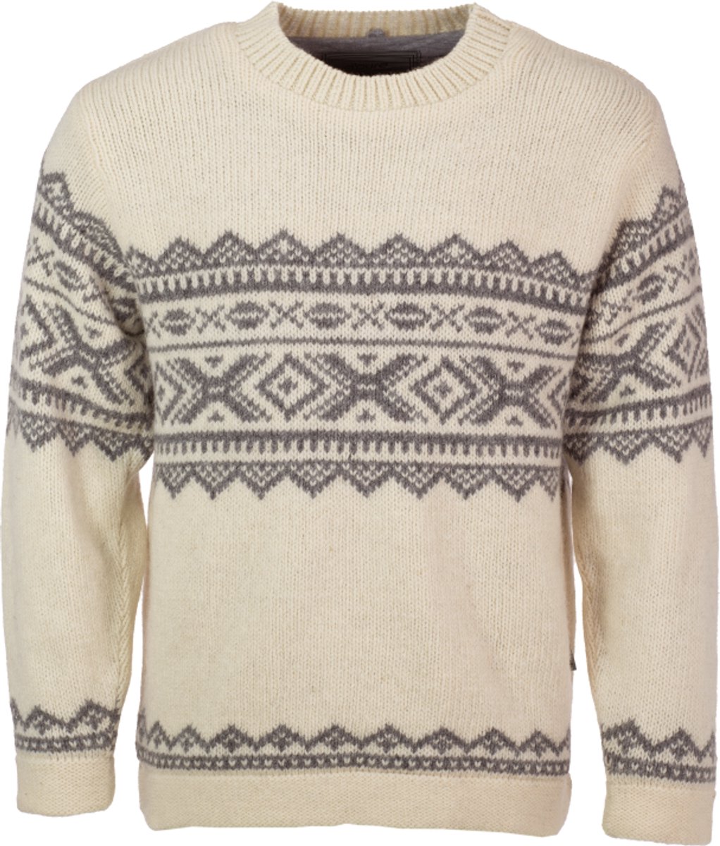 Pure Wool Damestrui Suze UJK-2404 Ecru Creme