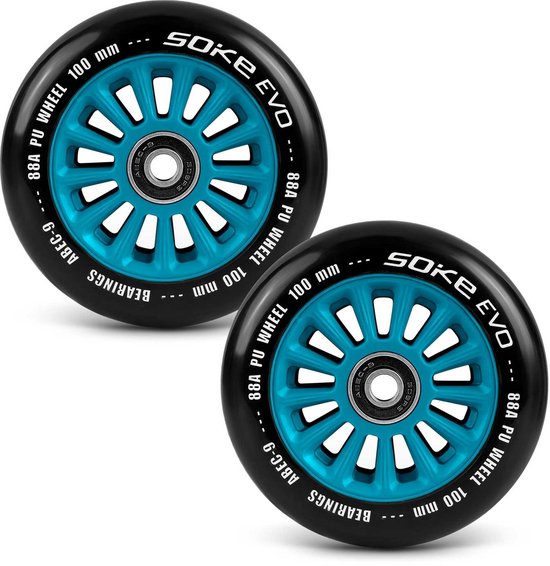 DBREAKS Stunt Scooter Replacement Wheels 110 Mm With ABEC 9 Bearings