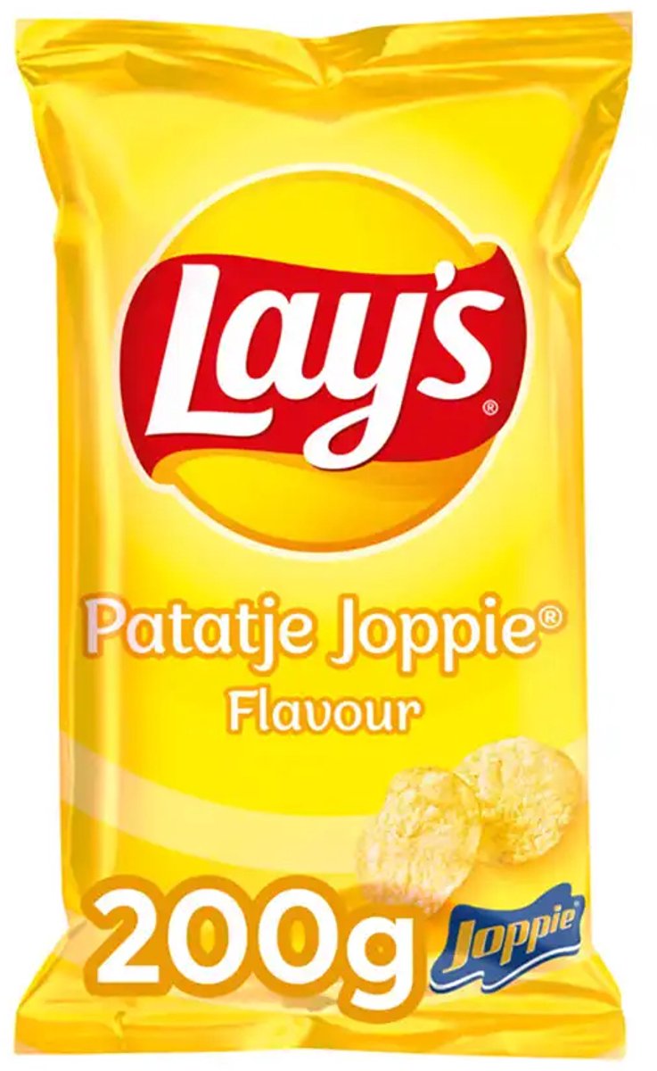 Lay's - Chips Patatje Joppie - 18 x 200 gram