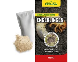 ECOstyle 500 mln Aaltjes H tegen Engerlingen - Bestrijdingsmiddel Insecten - Natuurlijk & Biologisch - Tegen Losliggende Graszoden - Werken 24 uur per Dag - 1000 m2